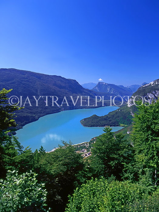 ITALY, Dolomites, Lake Molveno, ITL235JPL