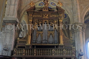 ITALY, Lombardy, COMO, Como Cathedral, interior, organ pipes, ITL2131JPL