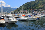 ITALY, Lombardy, COMO, Lake Como and marina, ITL2172JPL