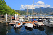 ITALY, Lombardy, COMO, Lake Como and marina, ITL2173JPL