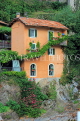 ITALY, Lombardy, LAKE COMO, lakeside scenery, village house, ITL2321JPL