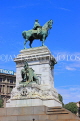ITALY, Lombardy, MILAN, Largo Cairoli, equestrian monument to Garibaldi, ITL2074JPL