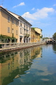 ITALY, Lombardy, MILAN, Naviglio Grande Canal, ITL2059JPL