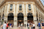 ITALY, Lombardy, MILAN, Piazza Del Duomo, Galleria Vittorio Emanuele II, shops, TL2042JPL