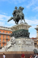ITALY, Lombardy, MILAN, Piazza Del Duomo, Victor Emmanuel II monument, ITL2018JPL