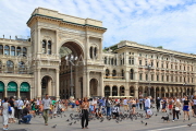 ITALY, Lombardy, MILAN, Piazza Del Duomo, and Galleria Vittorio Emanuele II, TL2025JPL