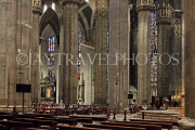 ITALY, Lombardy, MILAN, The Duomo (Cathedral), interior, ITL1981JPL