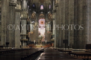 ITALY, Lombardy, MILAN, The Duomo (Cathedral), interior, ITL1988JPL