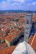 ITALY, Tuscany, FLORENCE, city view (roof tops) from the Duomo, FLO59JPL