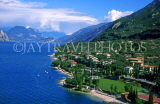 ITALY, Veneto, Lake Garda, MALCESINE, lakeside view, ITL1290JPL