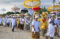 Indonesia, BALI, Kuta, traditional funeral ceremony parade, BAL1262JPL