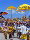 Indonesia, BALI, Kuta Beach, Melasti Festival procession, BAL1210JPL