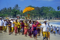 Indonesia, BALI, Kuta Beach, Melasti Festival procession, Galungan & Nyepi (New Year), BAL667JPL