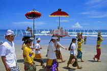 Indonesia, BALI, Kuta beach, Melasti Festival procession, Galungan & Nyepi (New Year), BAL686JPL
