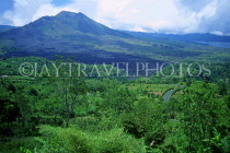 Indonesia, BALI, Mt Batur and countryside view, BAL821JPL