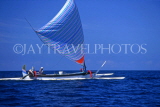 Indonesia, BALI, Nusa Penida, fishing boat at sea, BAL1110JPL