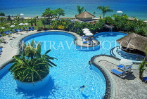 Indonesia, BALI, Sanur Beach, Grand Mirage Hotel Pool, BAL1342JPL