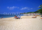 Indonesia, BALI, Sanur Beach and sunbathers, BAL1003JPL