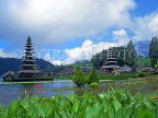 Indonesia, BALI, Tabanan, Lake Bratan, Pura Ulun Danu temple, BAL639JPL