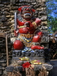 Indonesia, BALI, temple guardian statue, at entrance, BAL1014JPL