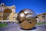 Italy, ROME, Belvedere Palace and Sfera sculpture, ITL674JPL