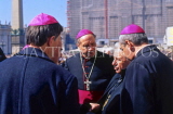 Italy, ROME, Vatican City, St Peters Square, cardinals chatting, ITL661JPL