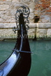 Italy, VENICE, Gondola bow, detail, ITL1863JPL