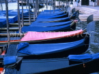Italy, VENICE, Gondolas moored, ITL1729JPL