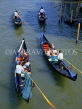 Italy, VENICE, Grand Canal and gondolas with tourists, ITL1471JPL