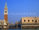 Italy, VENICE, St Mark's Square, Doge's Palace and Campanile (Bell Tower), ITL1759JPL