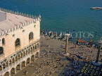 Italy, VENICE, St Mark's Square and Doge's Palace, view from the Campanile, ITL1698JPL