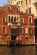 Italy, VENICE, canal side view of Hotel San Cassiano, ITL1638JPL