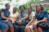 JAMAICA, Kingston, Devon House, Jamaican inter-generational family, JM308JPL