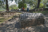 JAMAICA, Montego Bay, Rose Hall, home of the White Witch, Witch's stone casket, JM410JPL