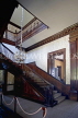 JAMAICA, Montego Bay, Rose Hall, home of the White Witch, interior stairway, JM413JPL