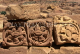 JORDAN, Petra, South Temple ruins, sandstone carvings, JOR215JPL