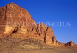 JORDAN, Wadi Rum, Sandstone mountains (jebels), JOR123JPL