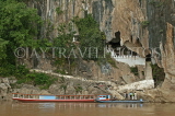 LAOS, Luang Prabang, Mekong River, Pak Ou, Tham Ting Caves, LAO135JPL