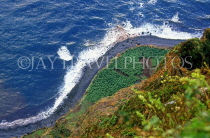 MADEIRA, Cabo Girao, banana plantation (view from cliffs), MAD1105JPL