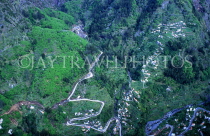 MADEIRA, Curral Das Freiras, valley and winding roads, MAD100JPL