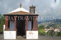 MADEIRA, Funchal, Santa Catarina Chapel, circa 1425AD (oldest in Madeira), MAD250JPL