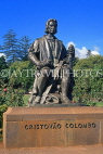 MADEIRA, Funchal, Santa Caterina Park, Christopher Columbus statue, MAD207JPL
