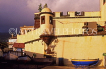MADEIRA, Funchal, Sao Tiago (St James's Fort), evening light, MAD239JPL