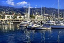 MADEIRA, Funchal, town and marina, MAD1066JPL