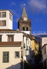 MADEIRA, Funchal, town centre and Cathedral (Se) tower, MAD205JPL