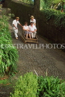 MADEIRA, Monte, tourists on a Toboggan Run, MAD215JPL