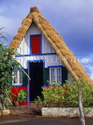 MADEIRA, Santana village, Palheiro (traditional thatched house), MAD152JPLA