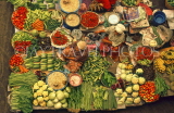 MALAYSIA, Kota Bharu, Central Market, vegetable stalls (women only vendors), MSA456JPL