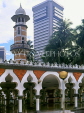 MALAYSIA, Kuala Lumpur, Masjid Jame Mosque, courtyard and minaret, MSA174JPL