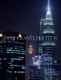 MALAYSIA, Kuala Lumpur, Petronas Towers, night view, MSA617JPL